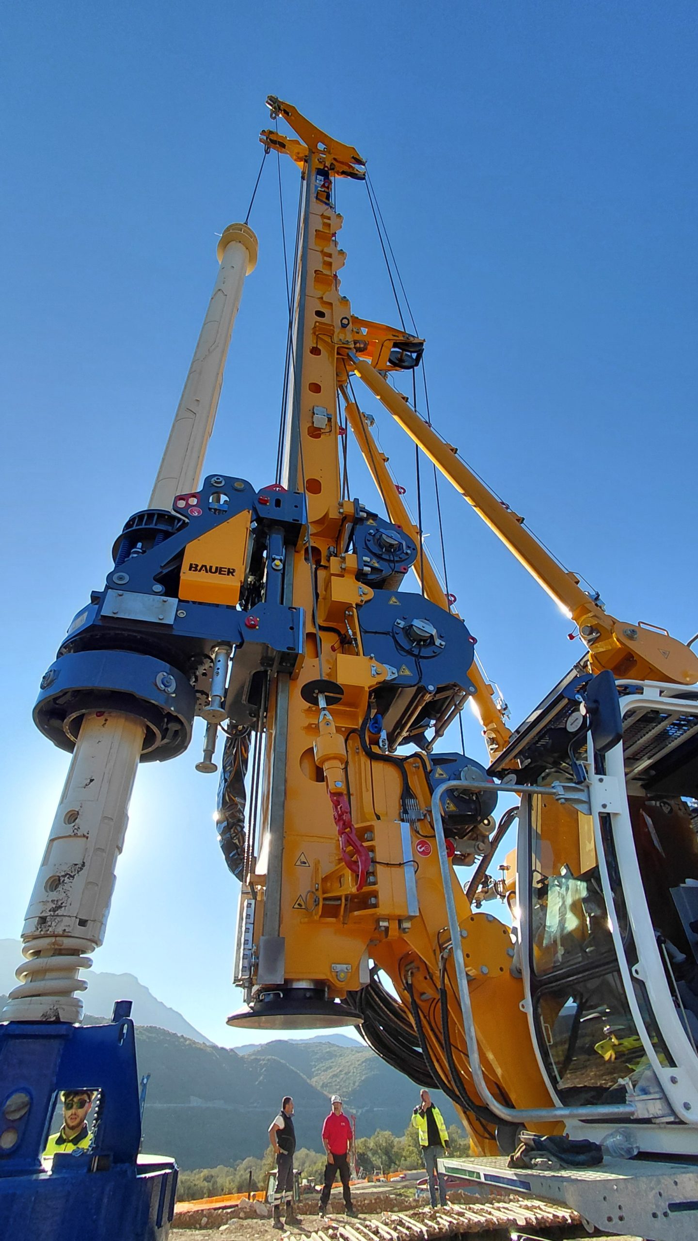 La BAUER BG23V è una macchina ad alte prestazioni ma facilmente trasportabile e quindi ideale per il mercato italiano