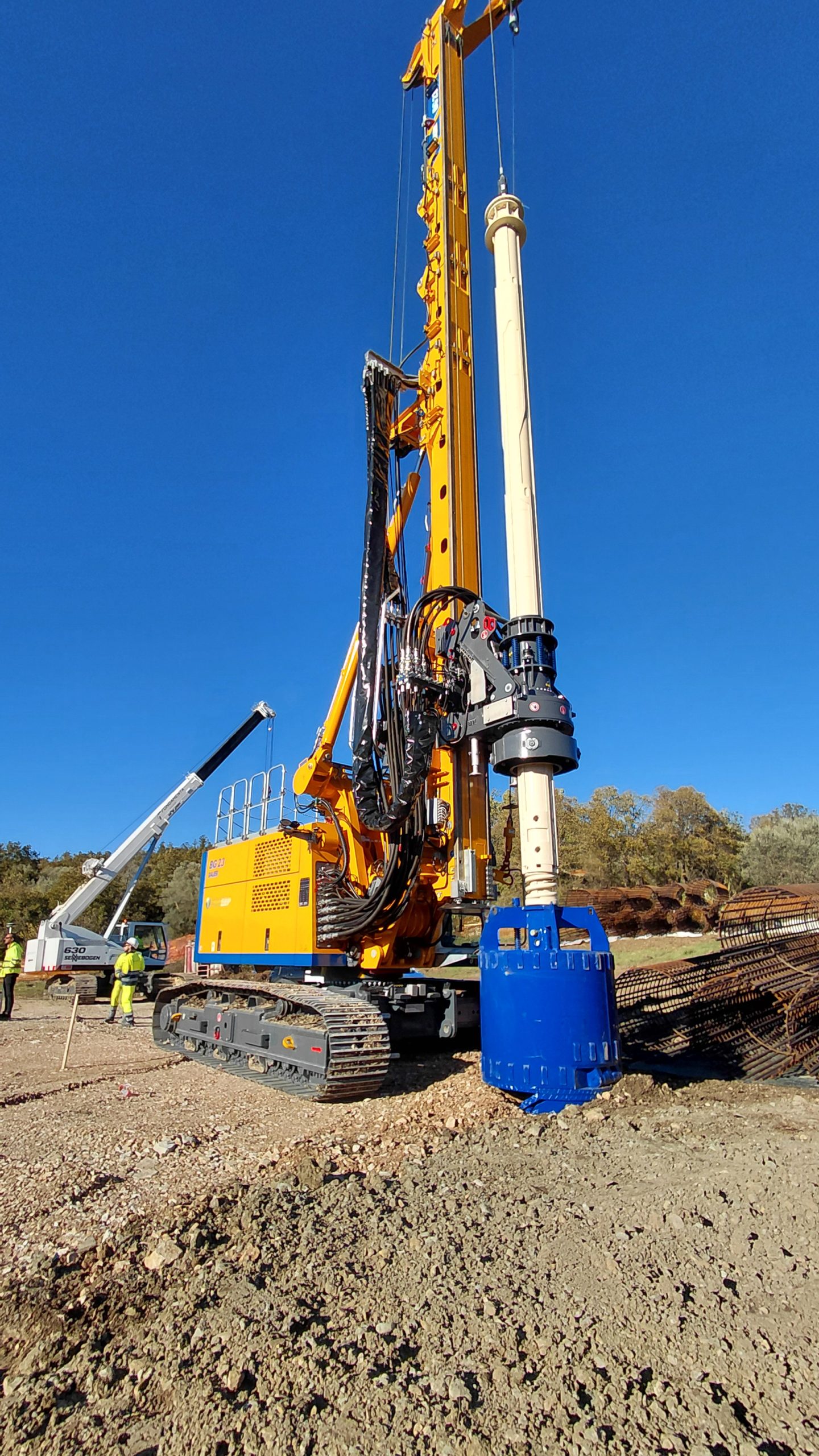 BAUER ha pensato la BG23V come macchina per essere trasportata in modo semplice