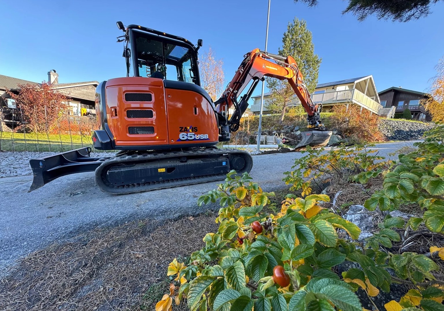 Thomas Støa ha scelto un Hitachi ZX65USB-6