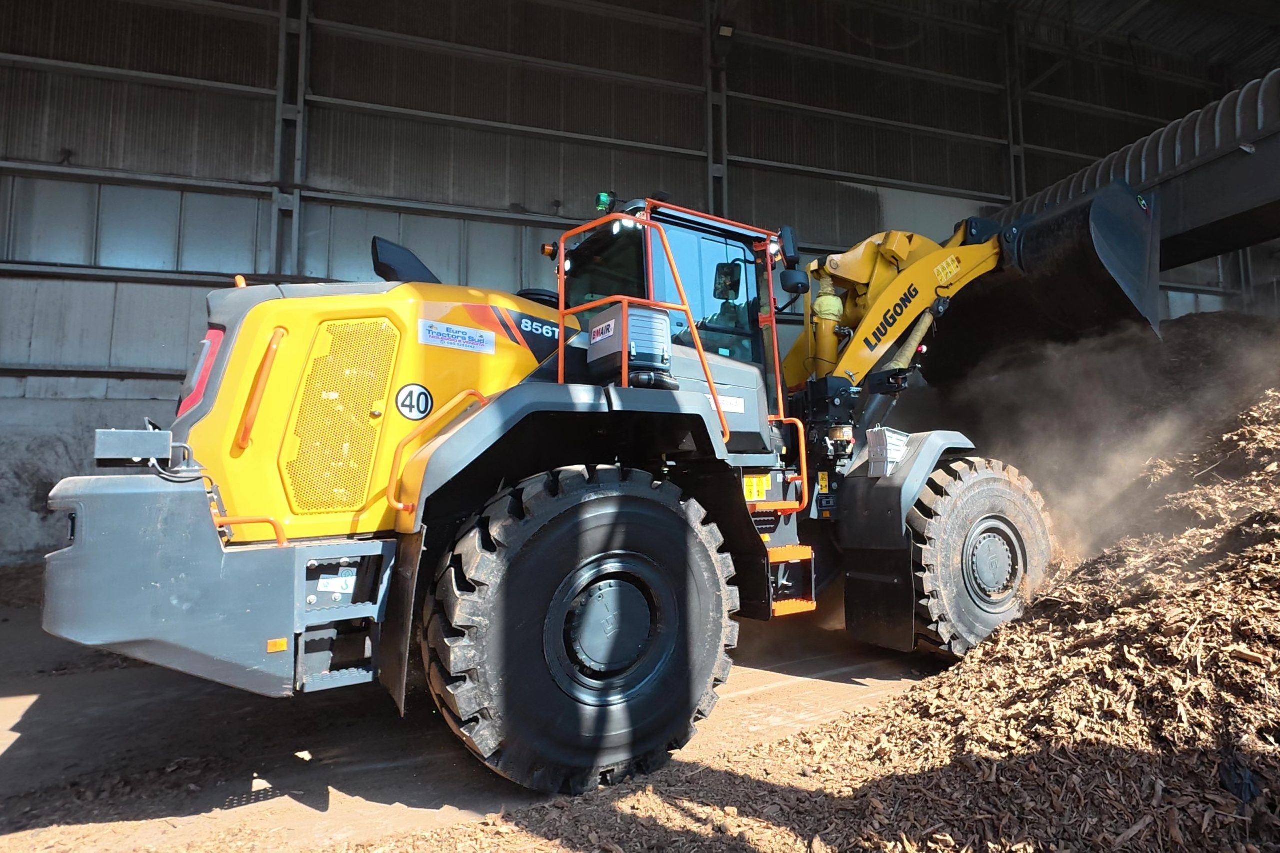 La 856T di Tersan Puglia è equipaggiata con i sistemi BMAIR