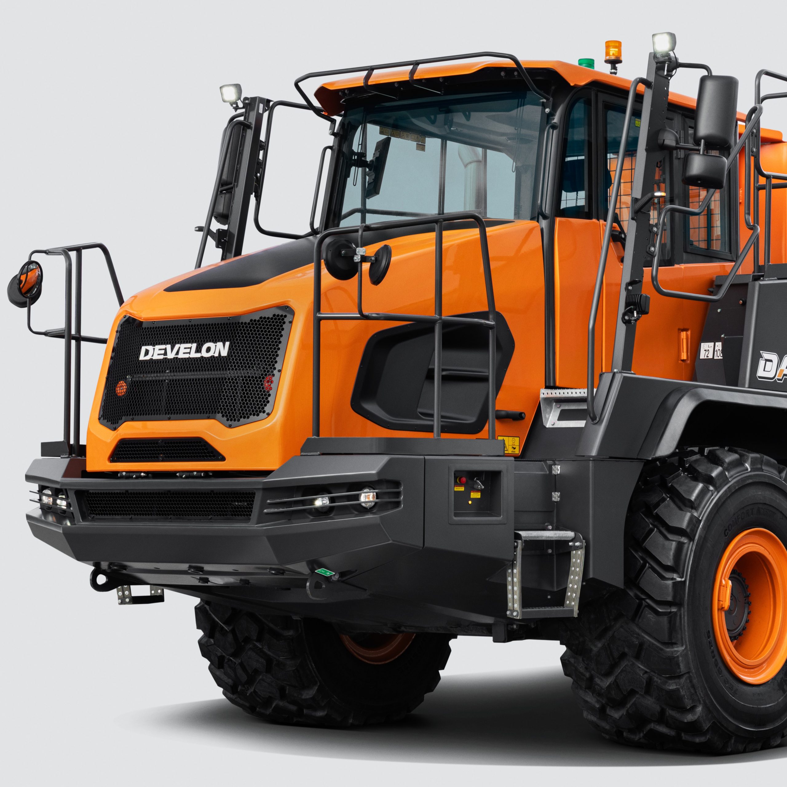 DEVELON ha rivisto completamente la cabina dei suoi dumper articolati