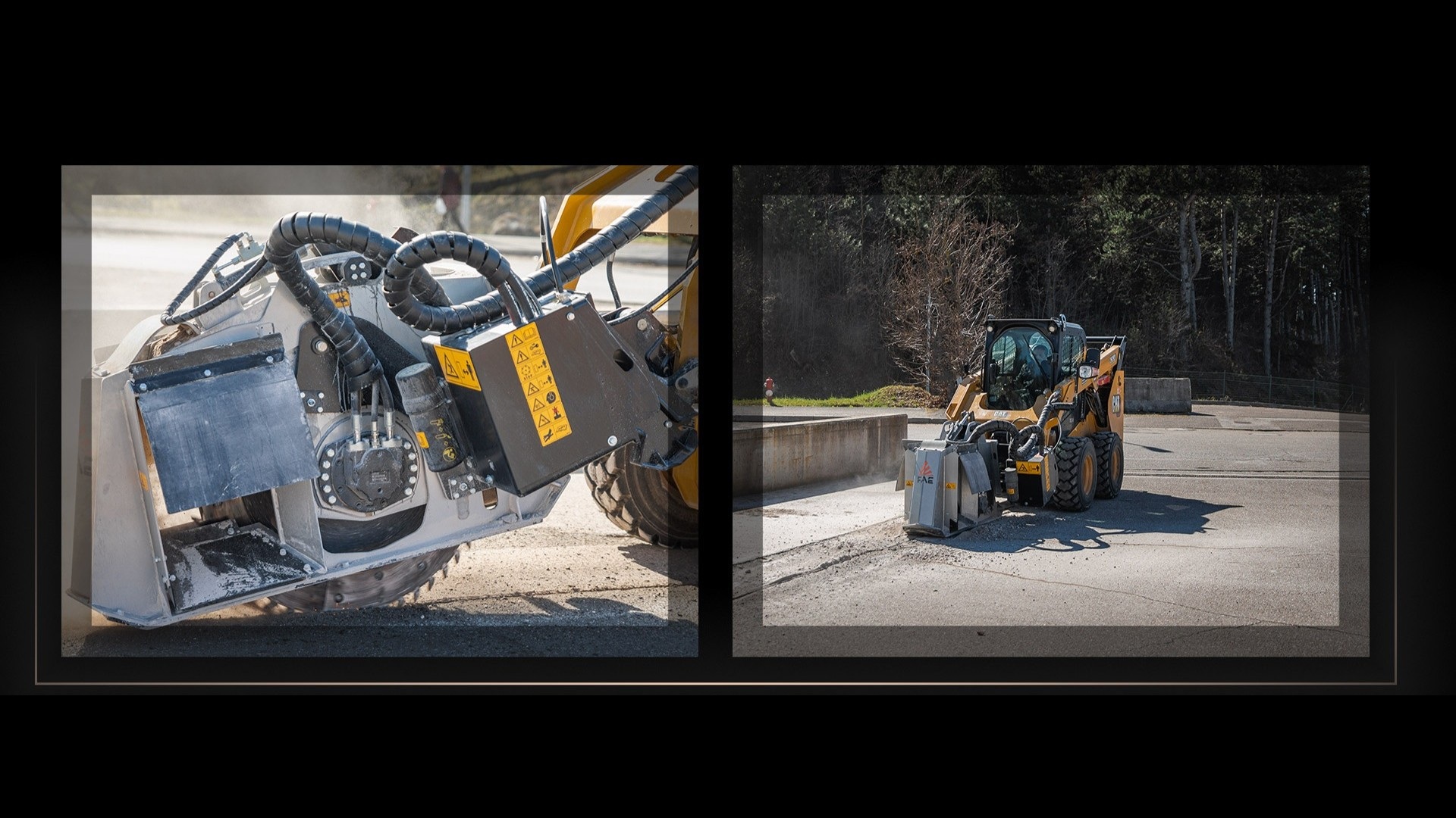 FAE amplia la propria offerta per i cantieri stradali con l'escavatorice a ruota RWL/SSL