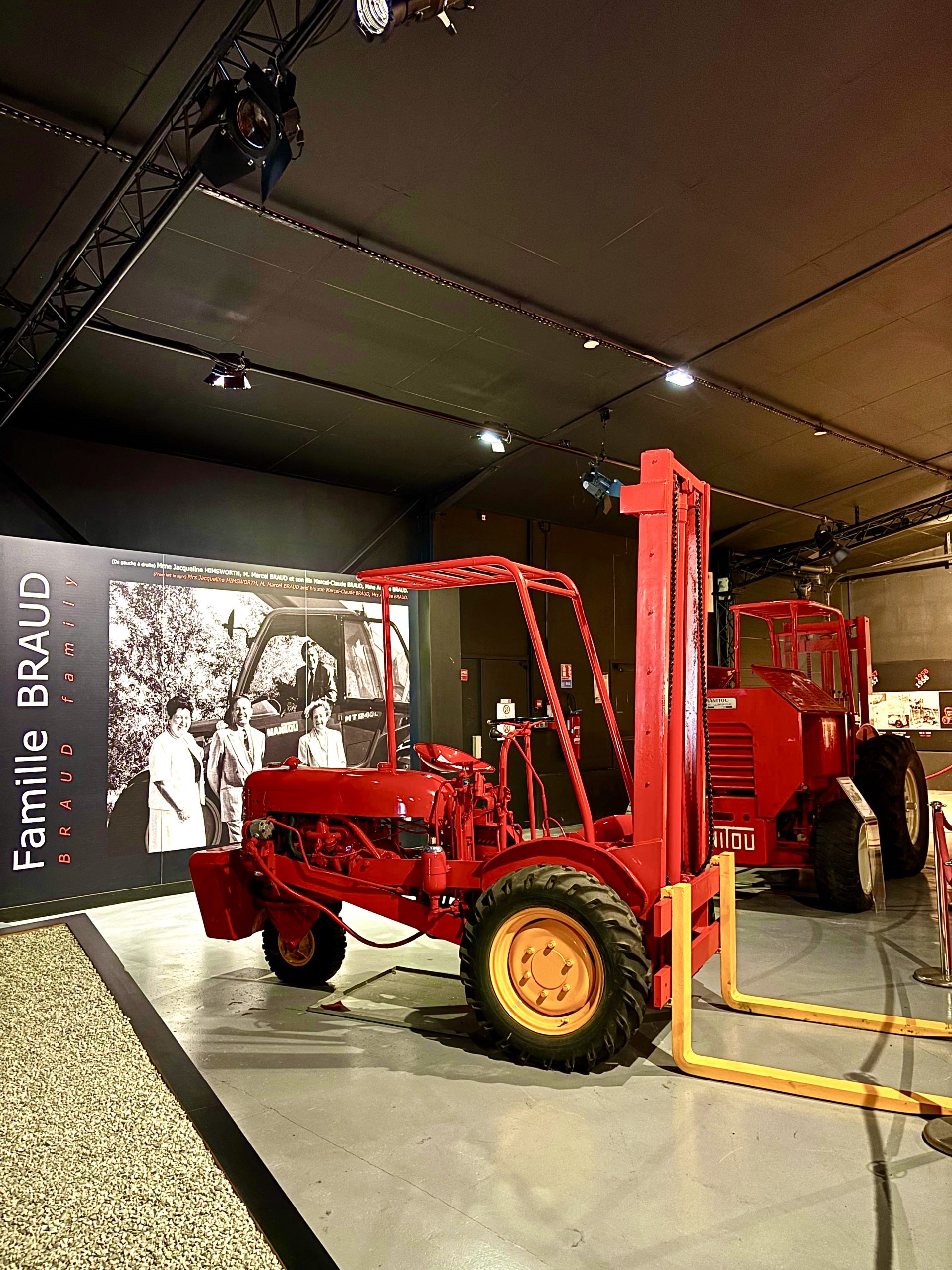 Il museo del Gruppo illustra tutta la storia del costruttore