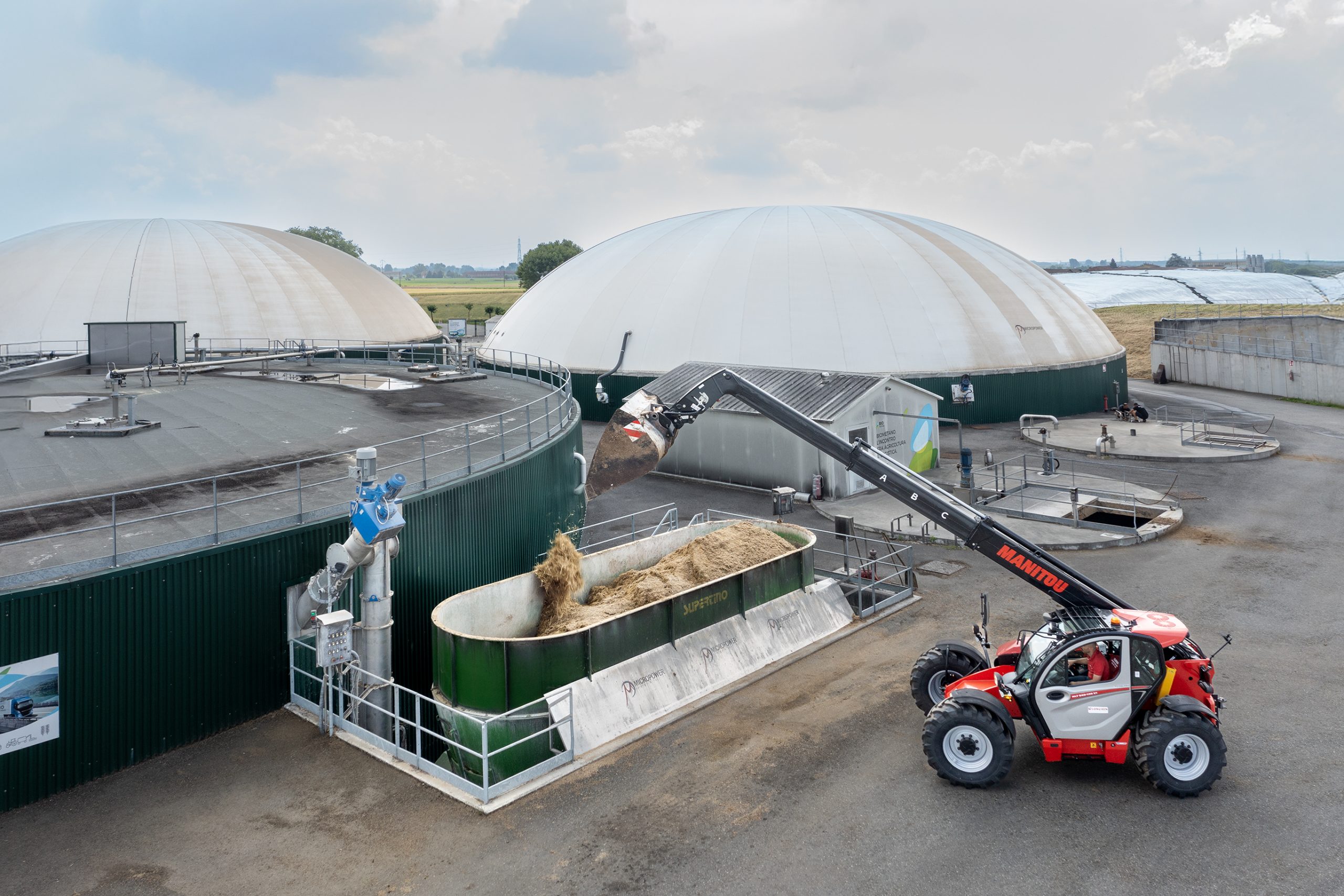 LONGHIN fornisce i sollevatori telescopi a Cooperativa Speranza