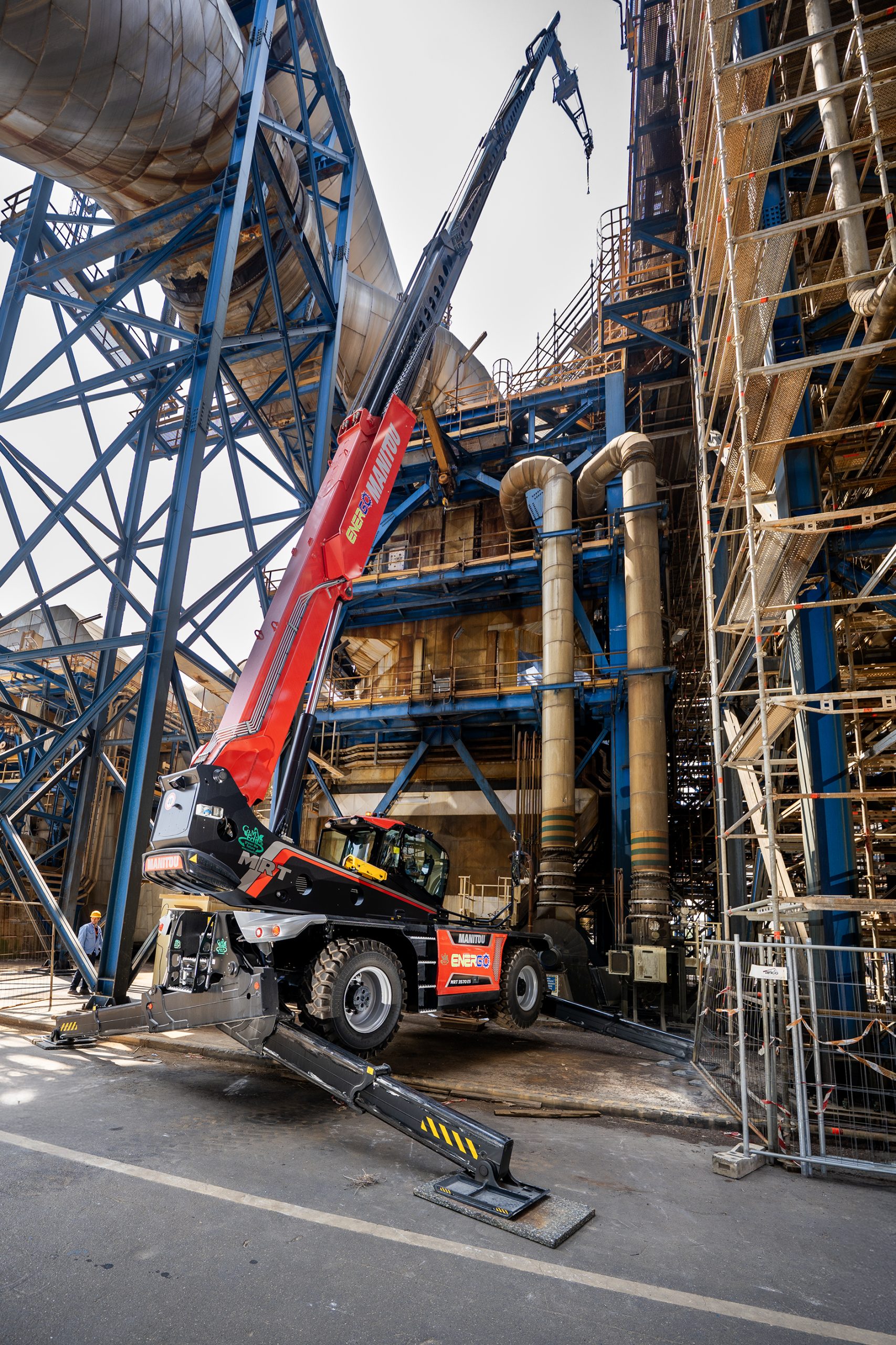 ENERGO impiega le macchine Manitou nelle proprie centrali elettriche
