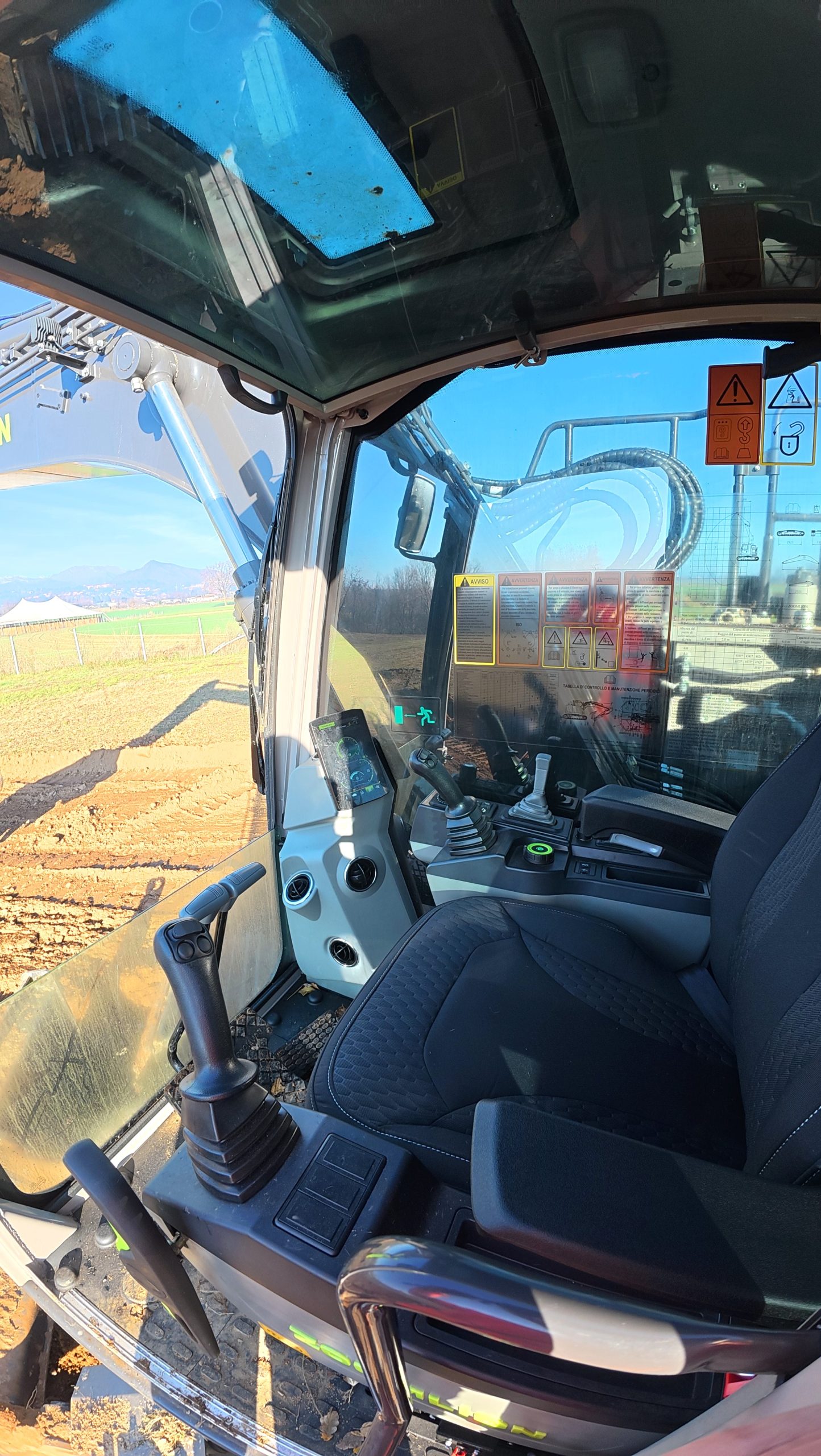 Zoomlion cura il comfort per l'operatore con molti dettagli