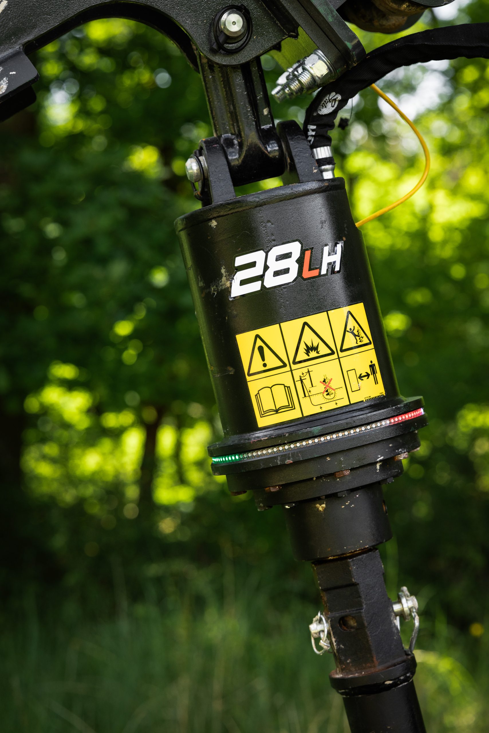 Bobcat ha ottimizzato l'impiego delle trivelle con un sistema di allineamento a led