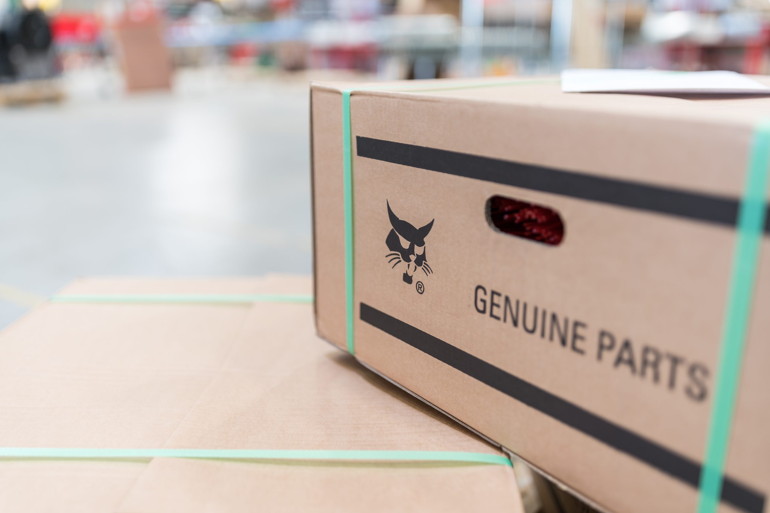 BOBCAT cura in modo preciso la distribuzione dei ricambi