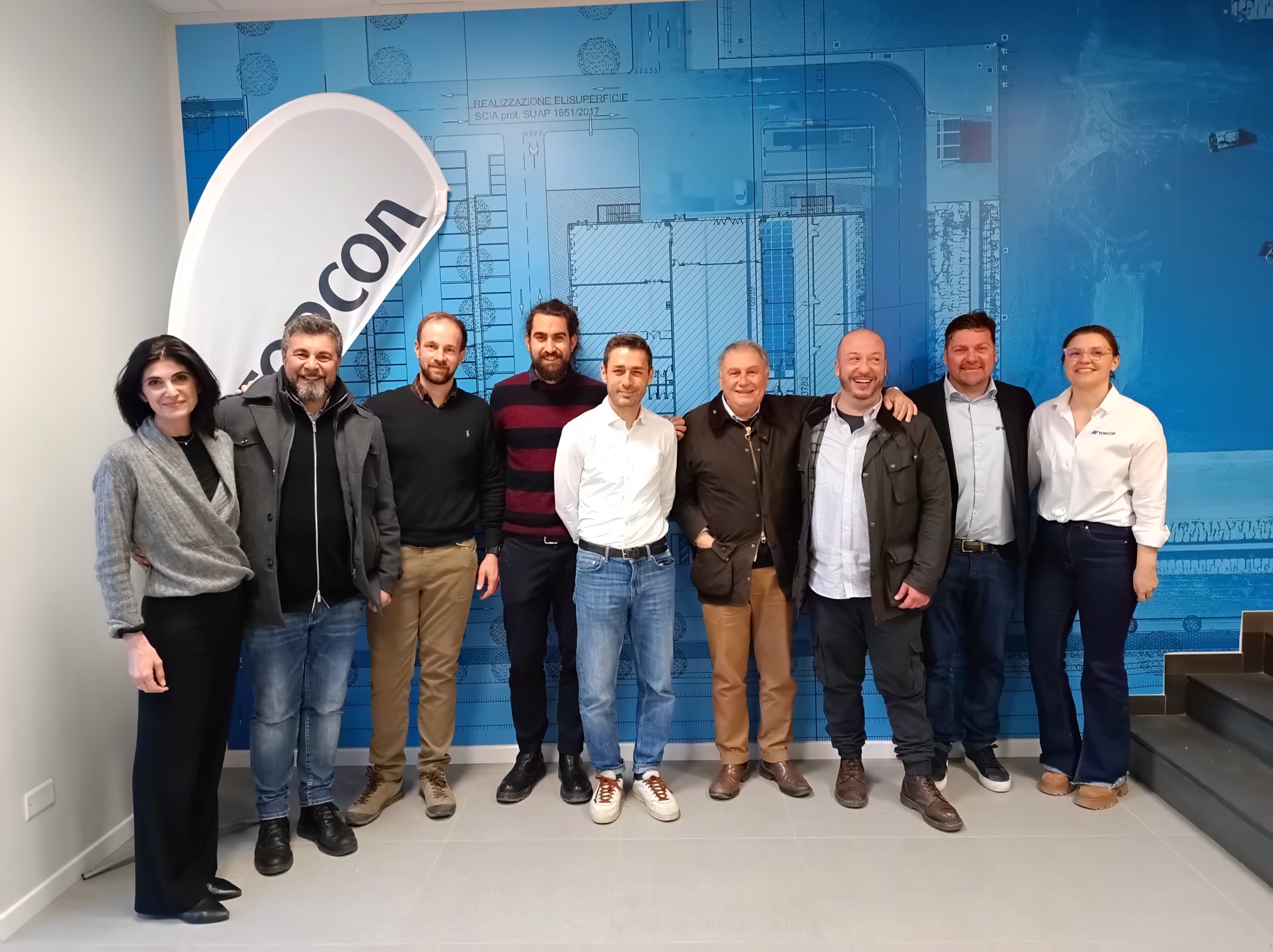 WR57 collabora con Topcon da lungo tempo