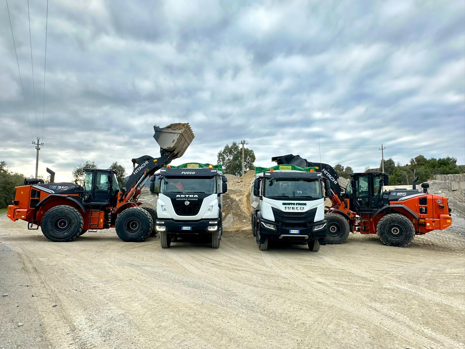 Gruppo Fuoco impiega le macchine del costruttore giapponese