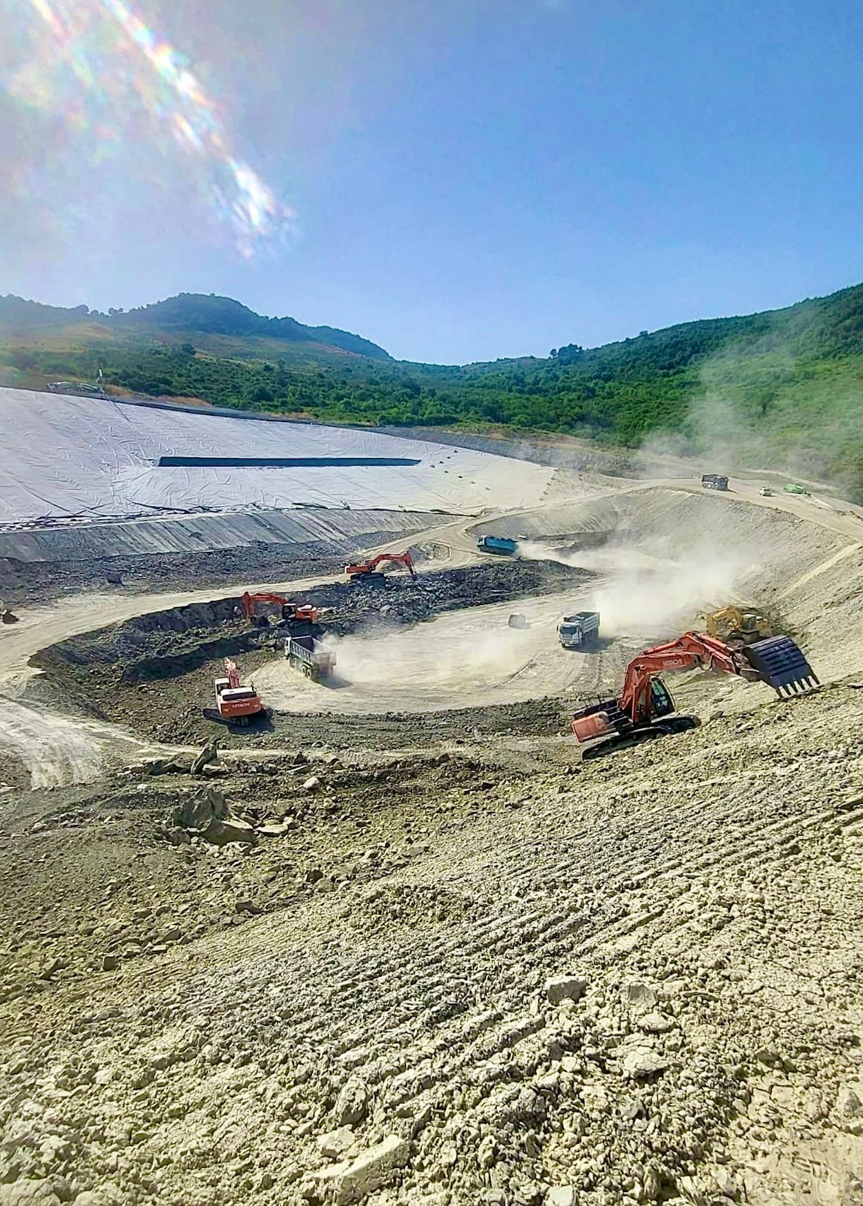 Gruppo Fuoco ha realizzato la discarica di Scala Coeli