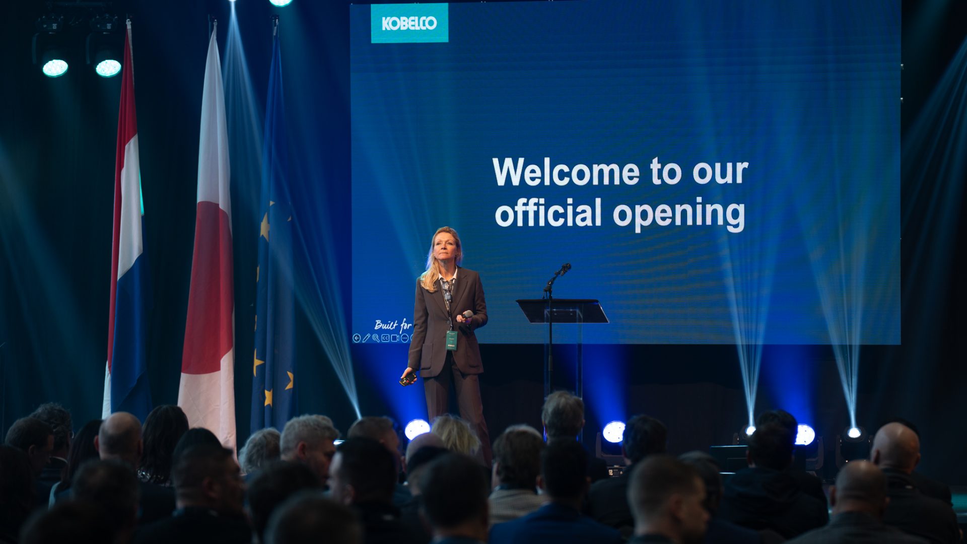 Kobelco ha un marketing europeo ben strutturato