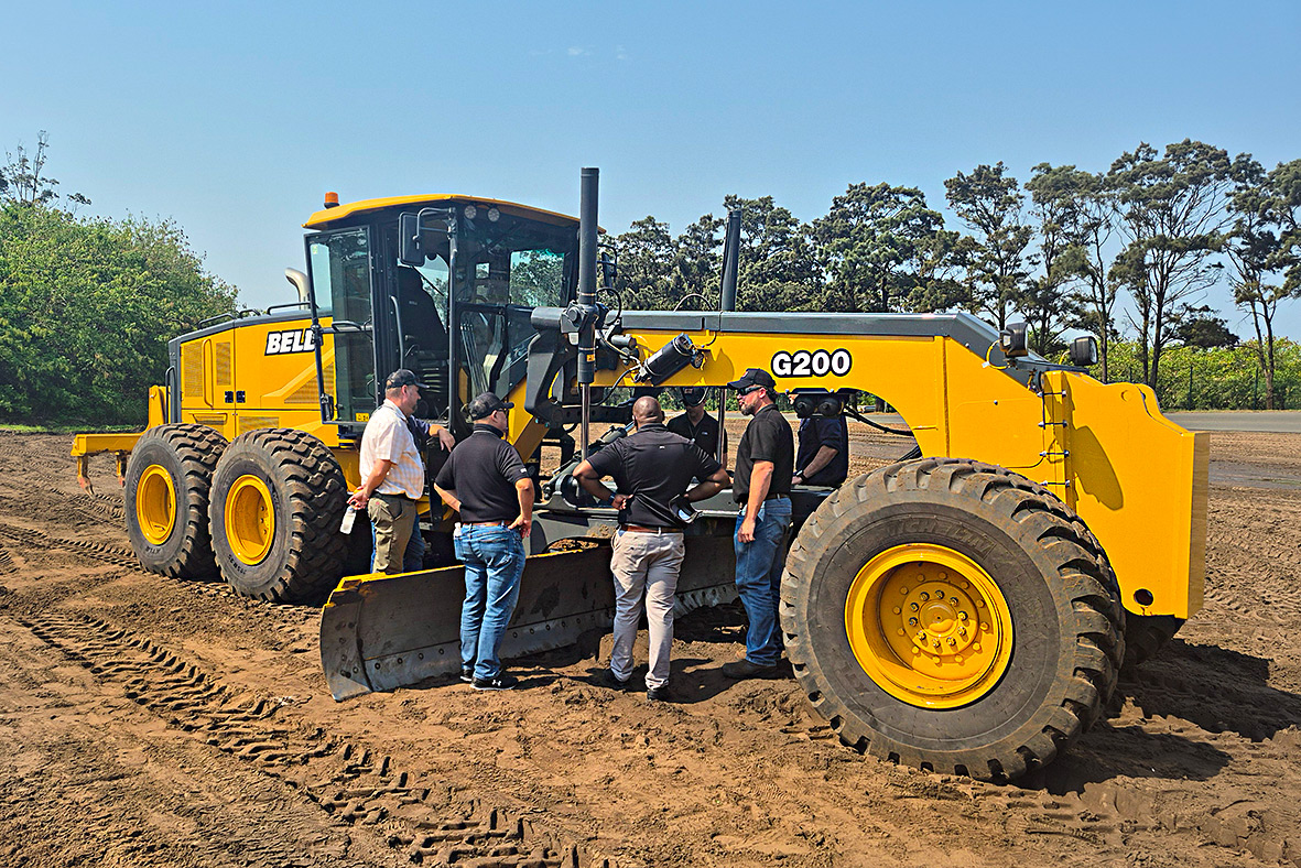 CASE ha stretto un accordo con Bell per quanto riguarda i grader oltre i 200 cv
