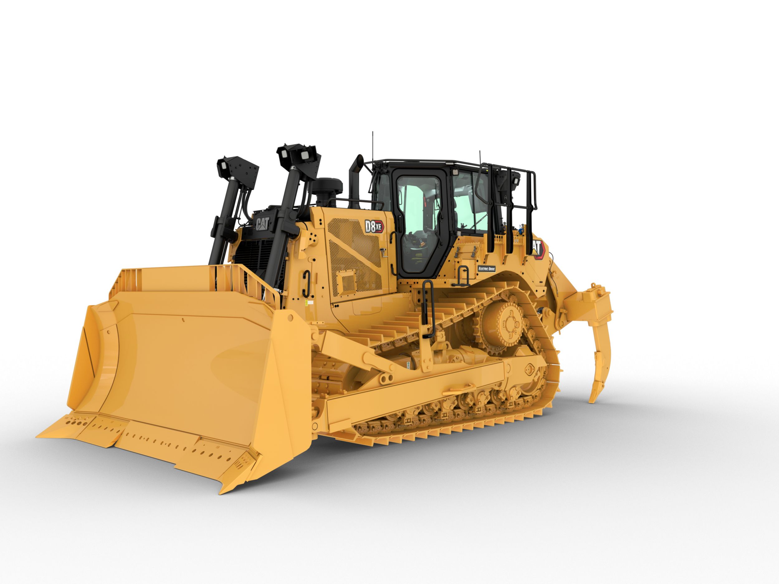 Caterpillar ha basato il nuovo D8 XE sullo schema del D6 XE