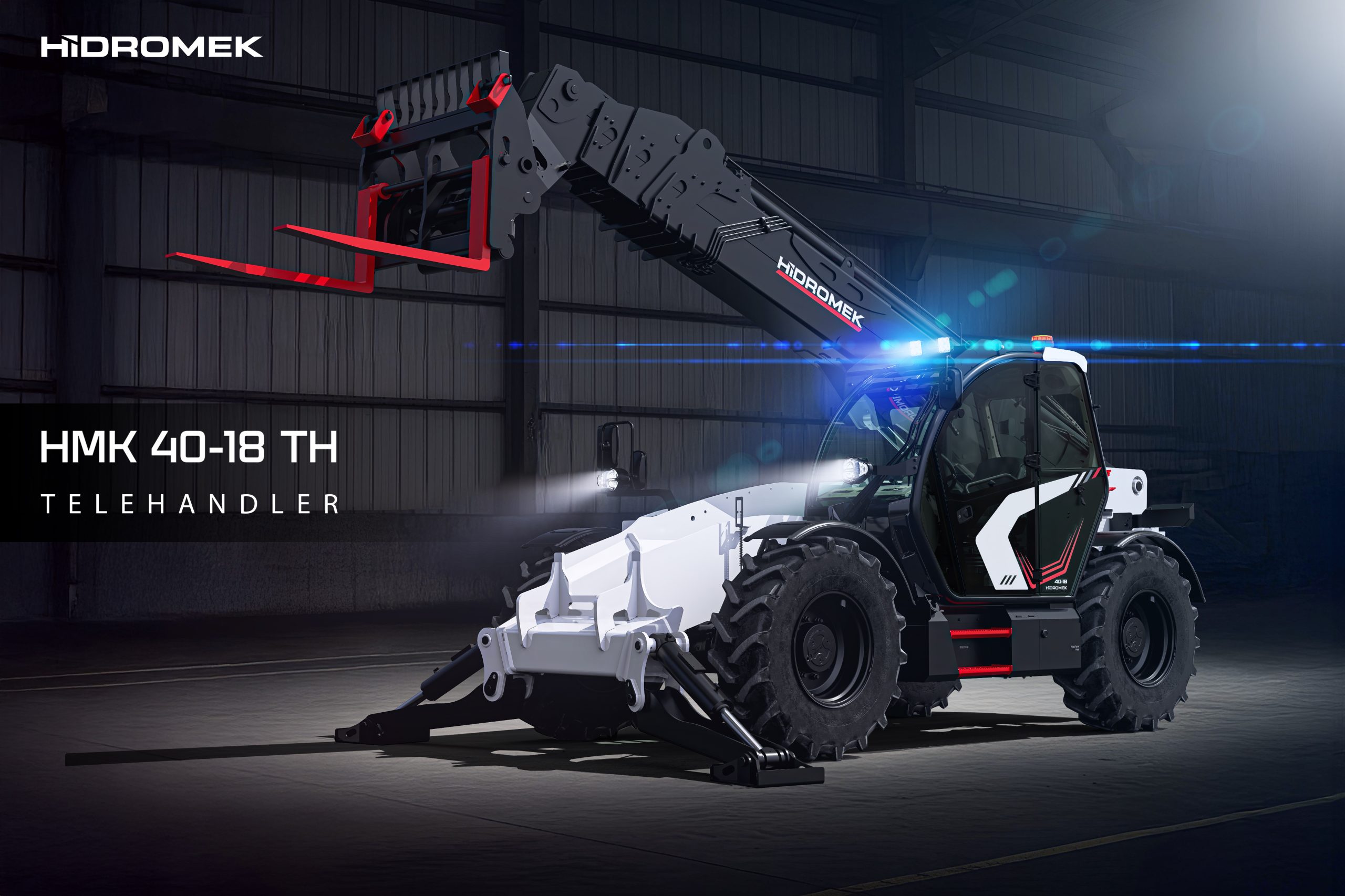 La tradizione stilistica del costruttore appare immediatamente con il nuovo HMK 40-18 TH