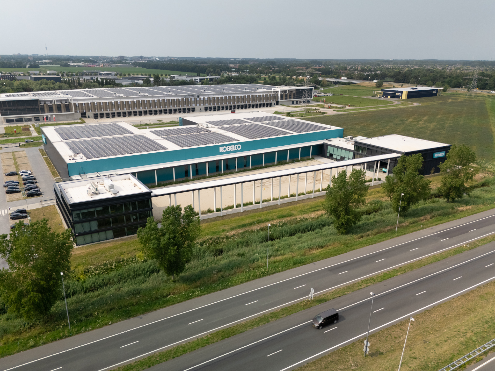 KOBELCO ha la sua nuova sede europea a Lelystadt, in Olanda