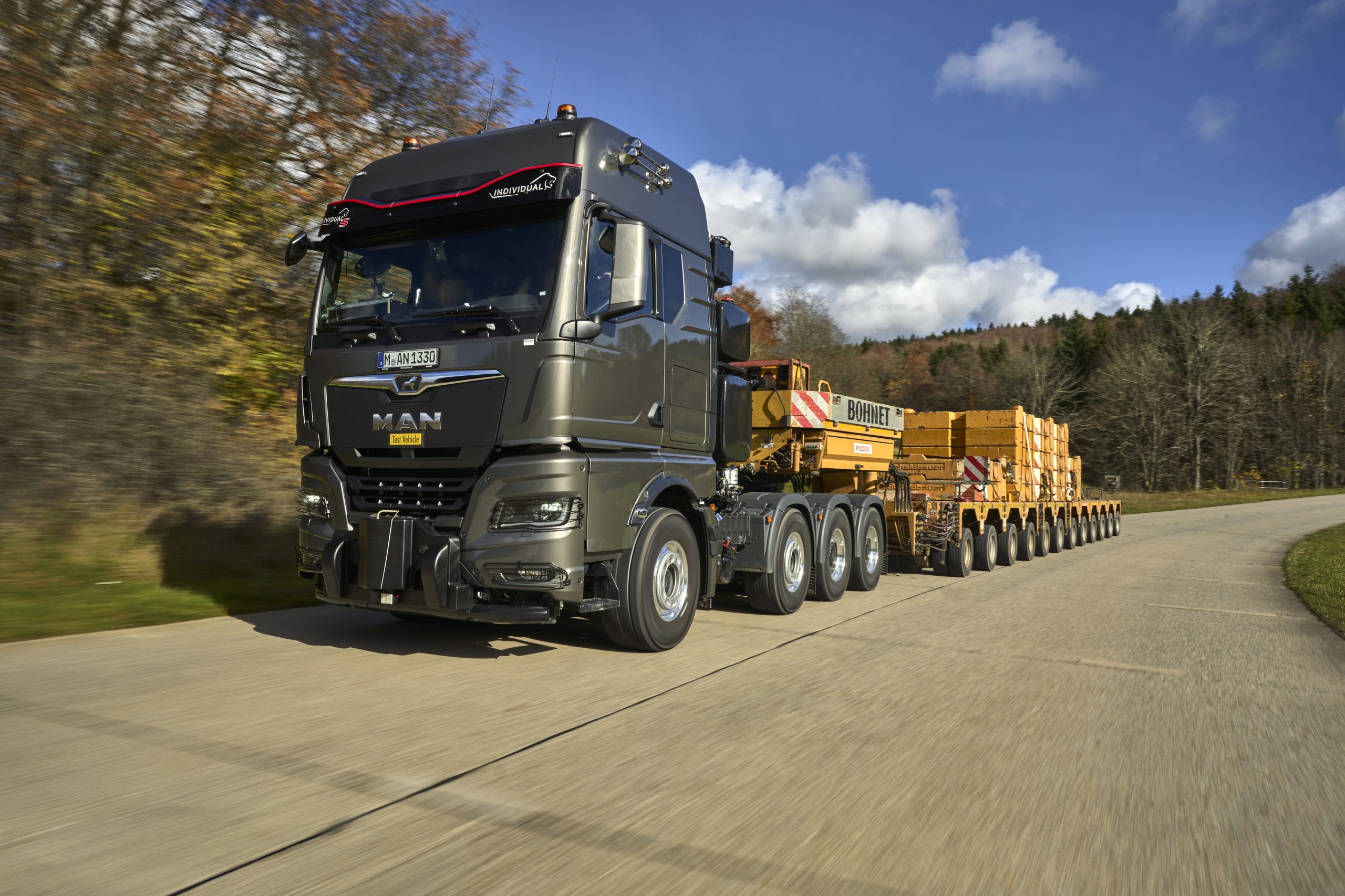 Il costruttore del Leone è oggi tra i pochi a proporre una gamma di veicoli ampia e articolata per trasporti eccezionali