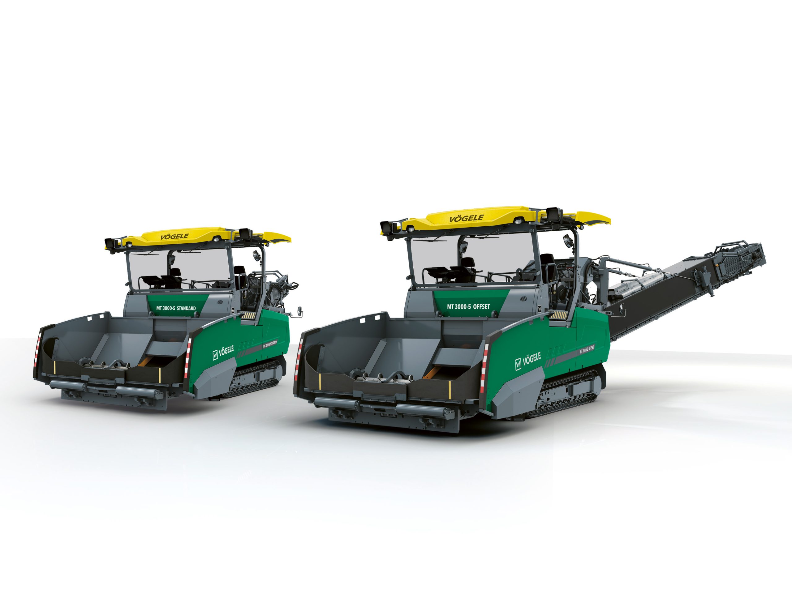 Vögele ha presentato i nuovi alimentatori per finitrice MT 3000 Serie 5