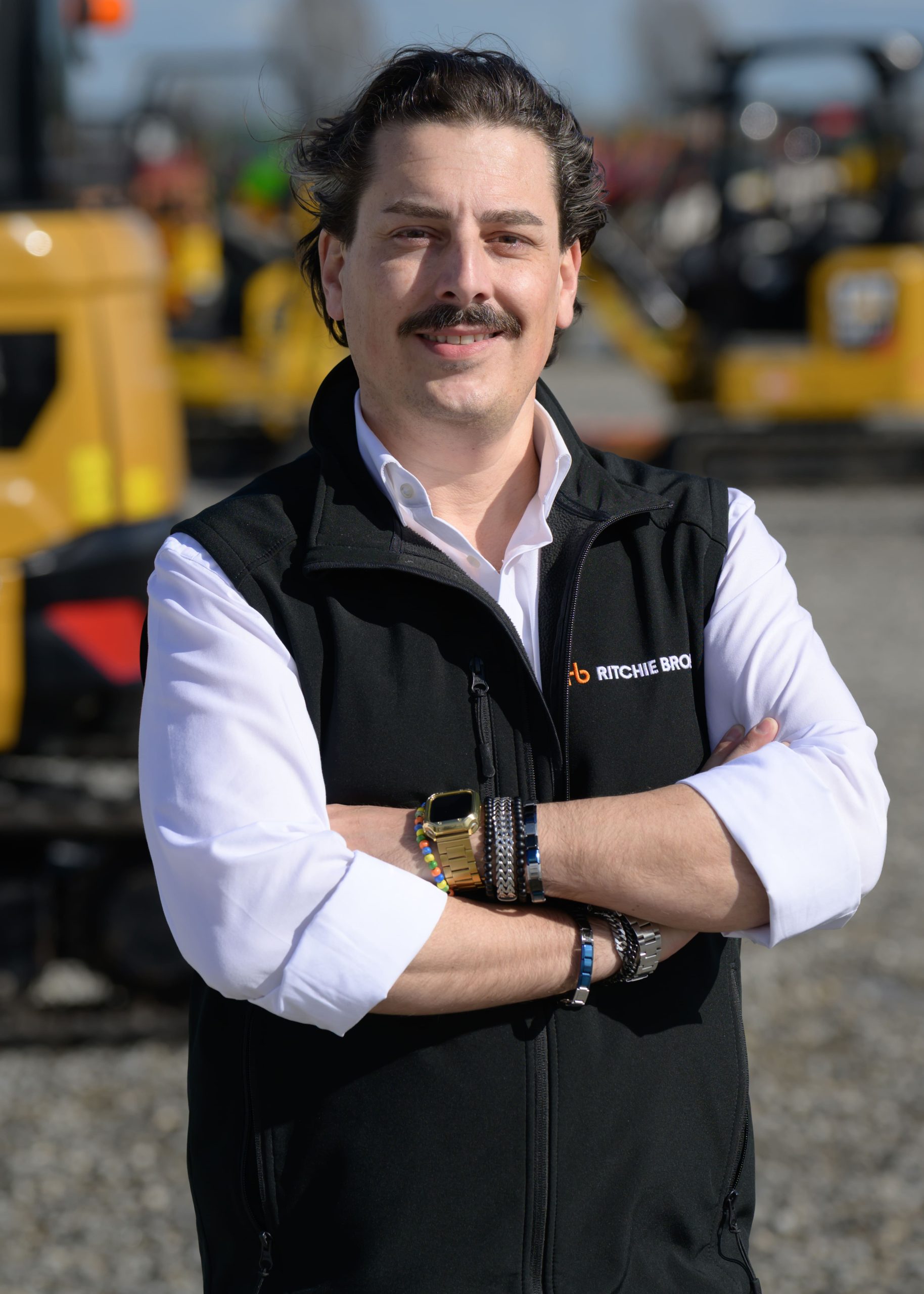 Francesco Scaccaglia è il Direttore Commerciale di Ritchie Bros.