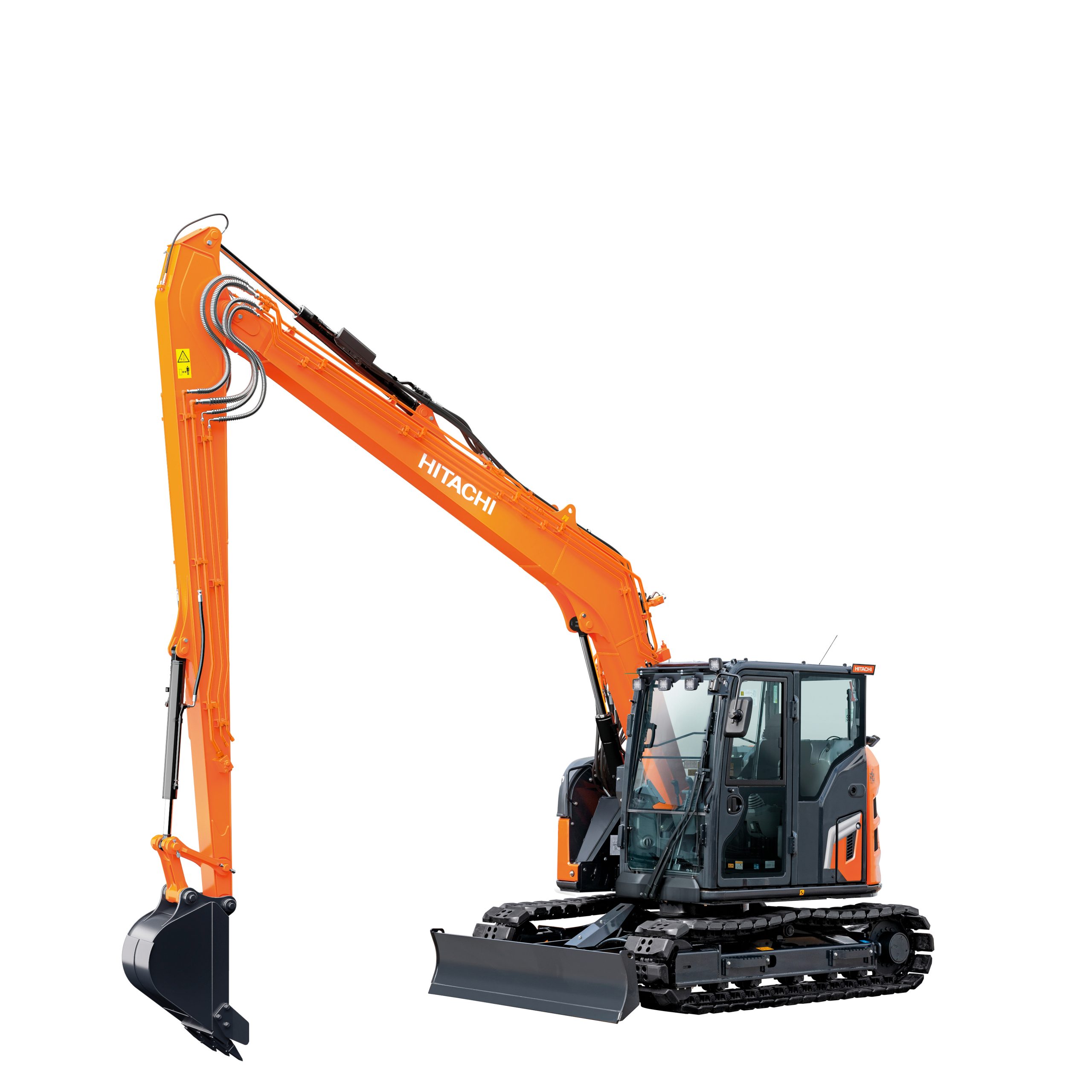 Hitachi presenta a Samoter il nuovo ZX95US-7 Super Long Front