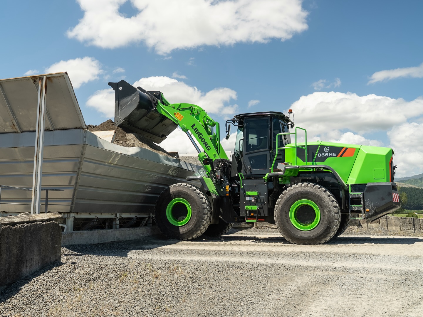 Holcim è stato tra i primi player ad utilizzare le macchine elettrificate LiuGong