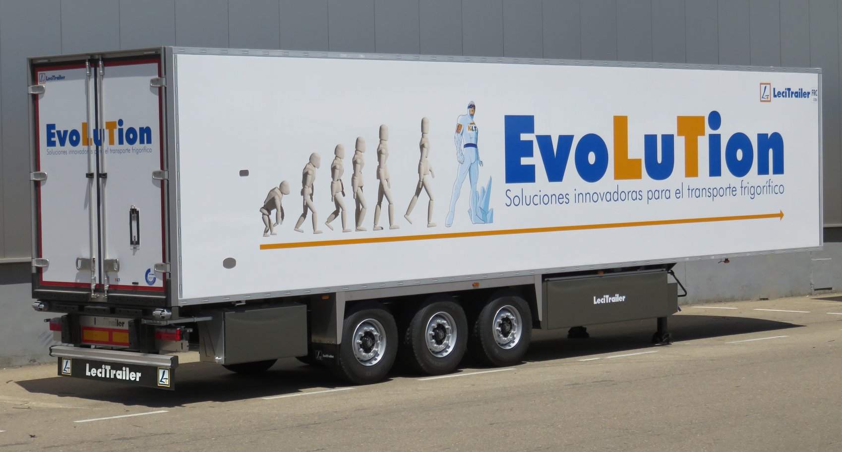 Il Frigorifero Evolution Lecitrailer è una soluzione adatta per l'efficienza termica e la resistenza strutturale.