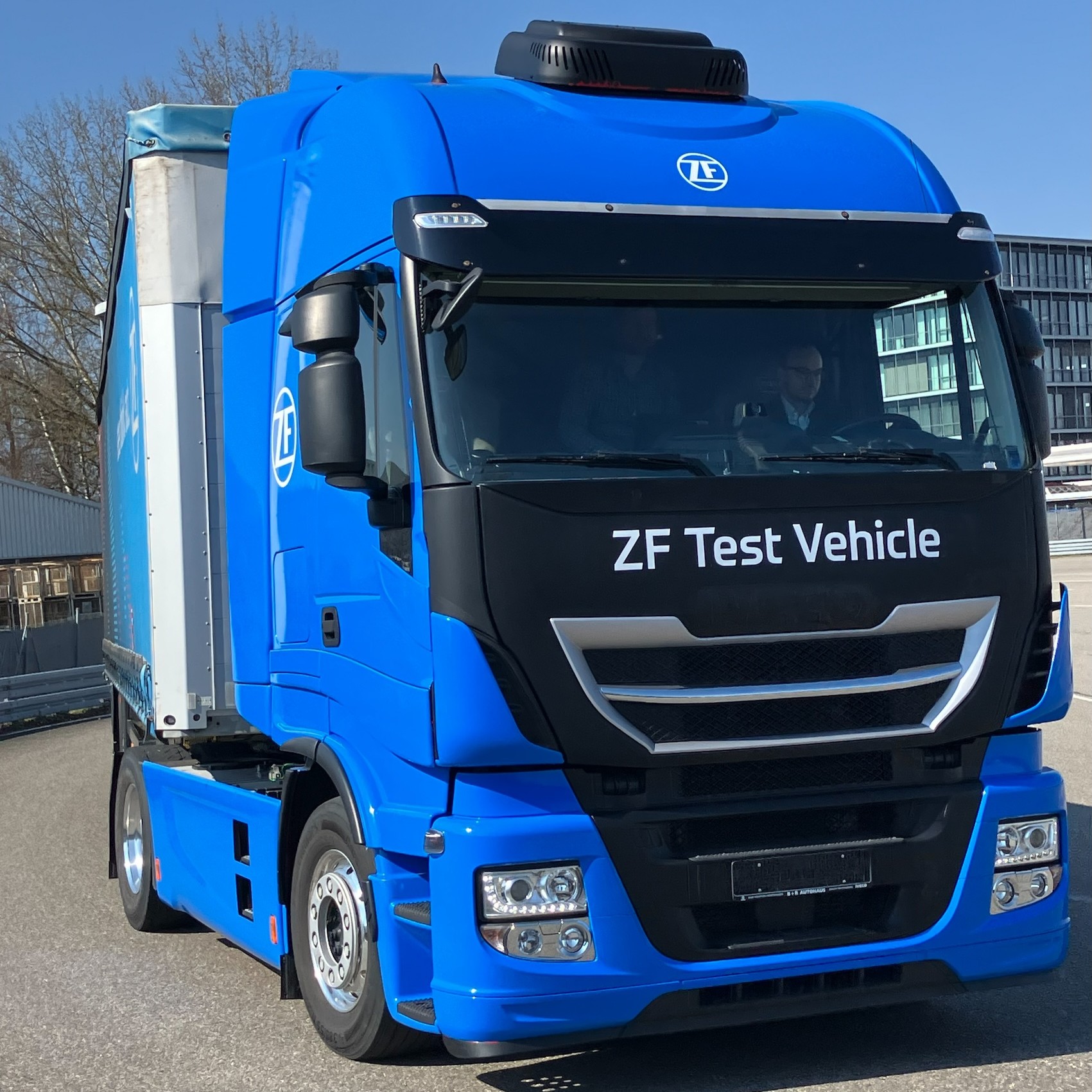 A Transpotec è stato possibile testare la nuova trasmissione ZF TraXon 2 Hybrid