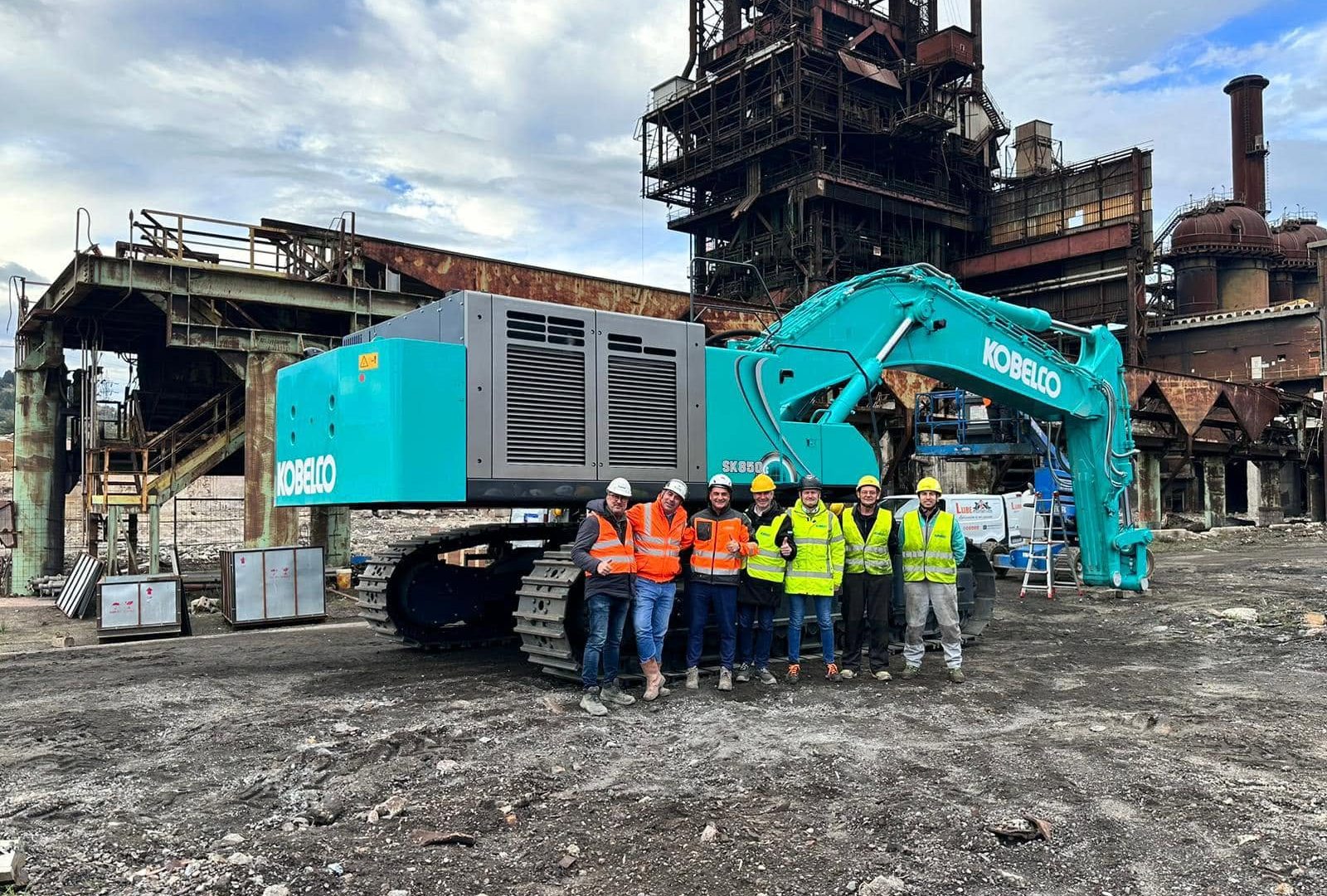 Kobelco e Sergio Bassan hanno fornito importanti clienti
