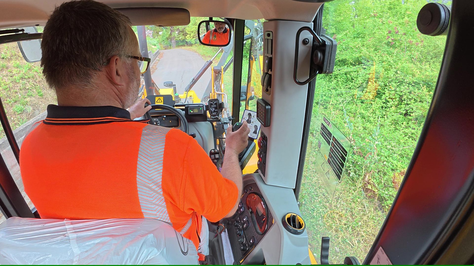 LA JCB 3CX Compact Pro è una macchina altamente sicura