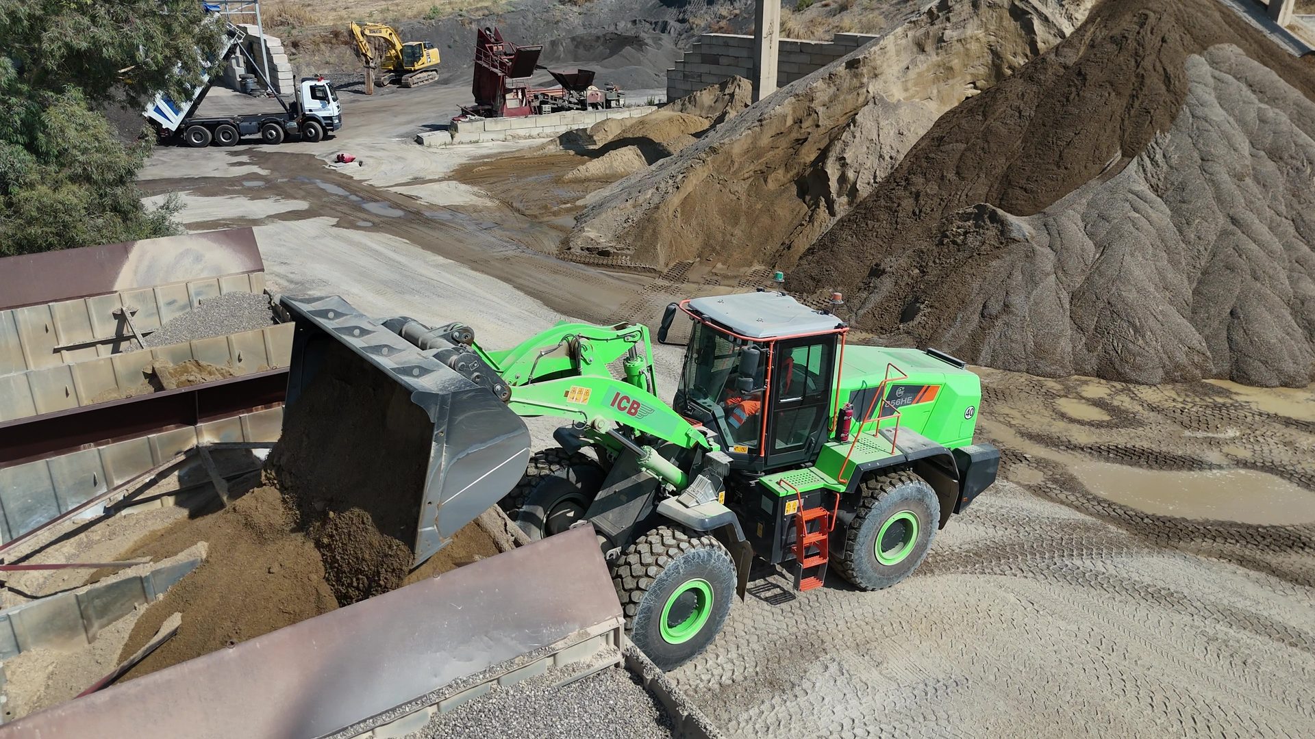 La I.C.B. dispone di una logistica degli impianti decisamente ottimizzata