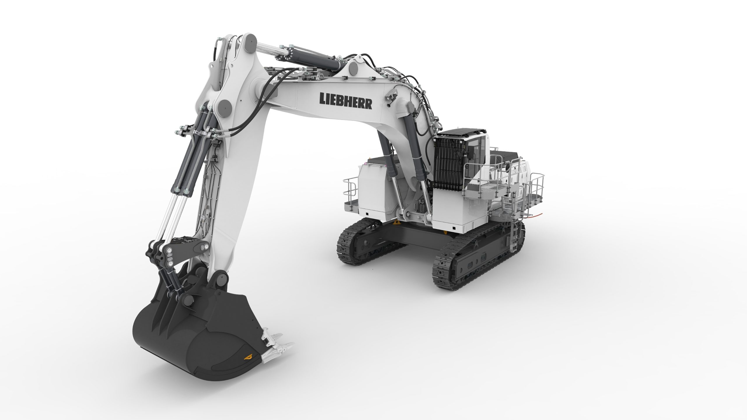 L'R 9150 E unisce un'eccellente distribuzione della potenza ai vantaggi di un azionamento elettrico.
