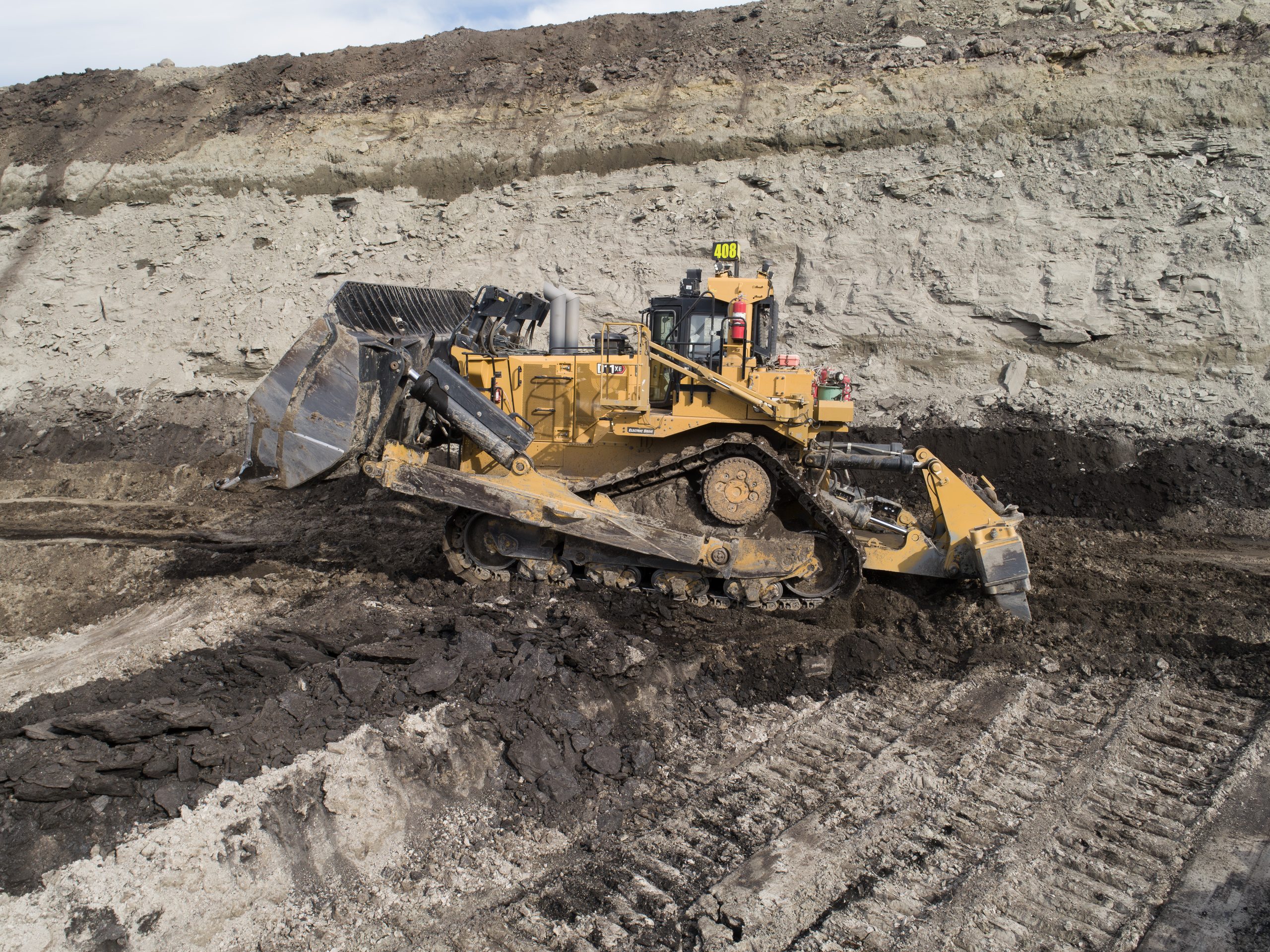 Caterpillar ha ridotto i consumi del 20% rispetto al D11 convenzionale