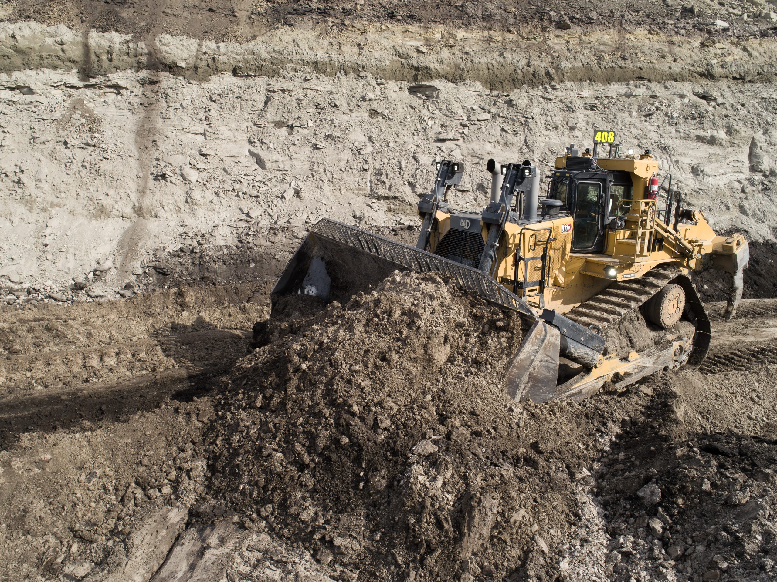 Caterpillar ha ridotto consumi ed emissioni grazie alla trasmissione elettrica del nuovo D11XE